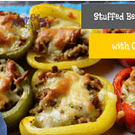 how to make stuffed bell pepper with beef and cheese